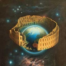 The Earth, Theatre of the Universe | surrealism. Author: Josef Vašák.